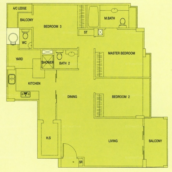 Mera East (D14), Apartment #2254